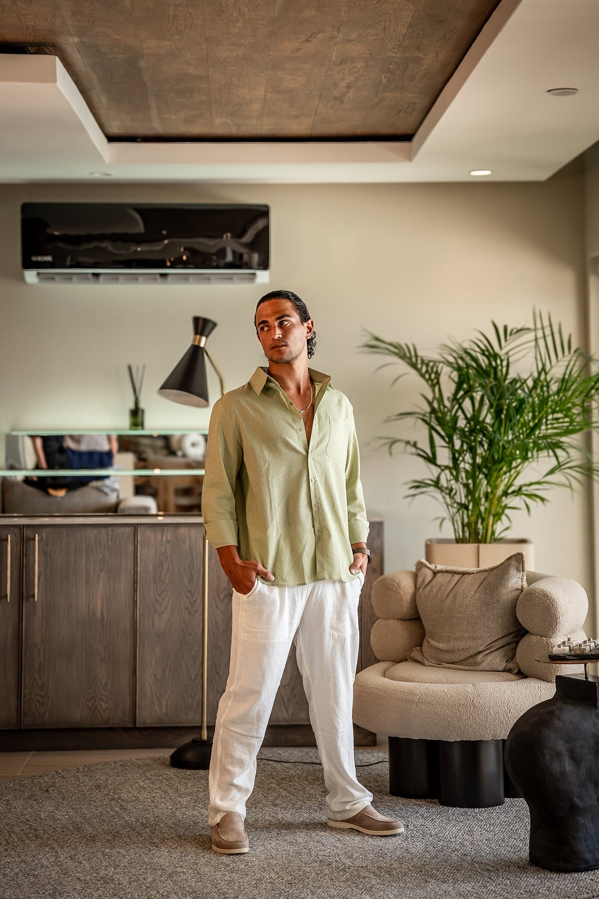 Old Money Linen Combo (Longsleeve)